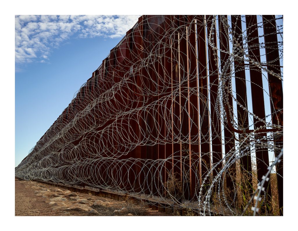 U.S.-Mexico Border Fence #1, Douglas, Arizona, USA, 2019