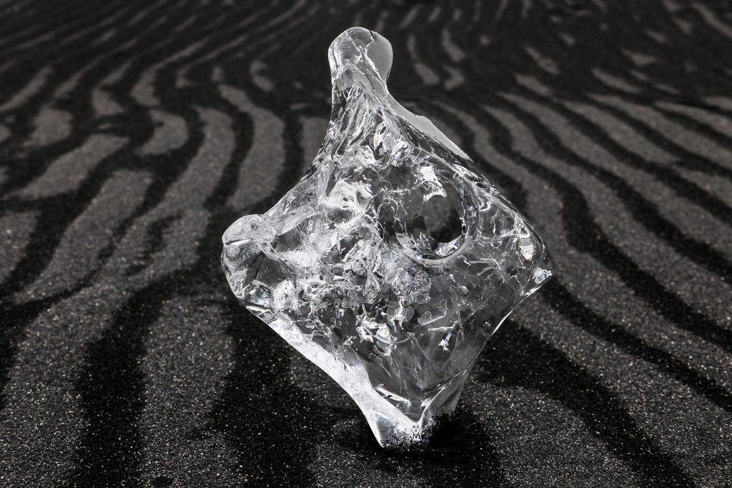 Ice Diamond #7 (The Zebra), Jökulsárlón, Iceland, June 16, 2011