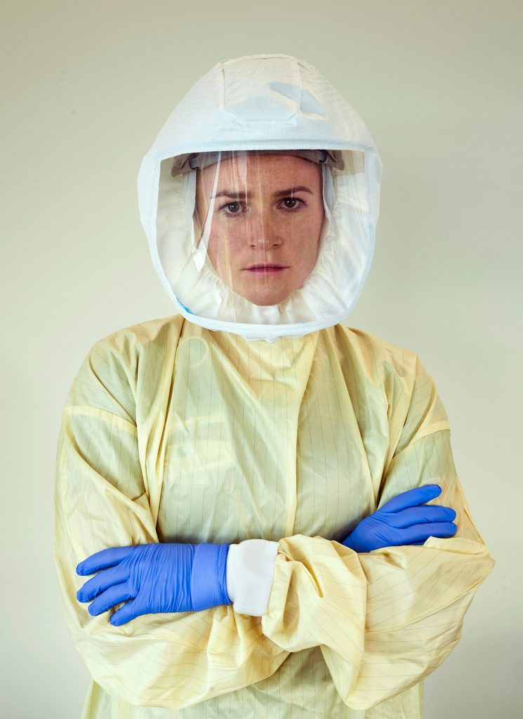 Nurse in COVID-19 Personal Protective Equipment, Denver, Colorado, USA, 2020