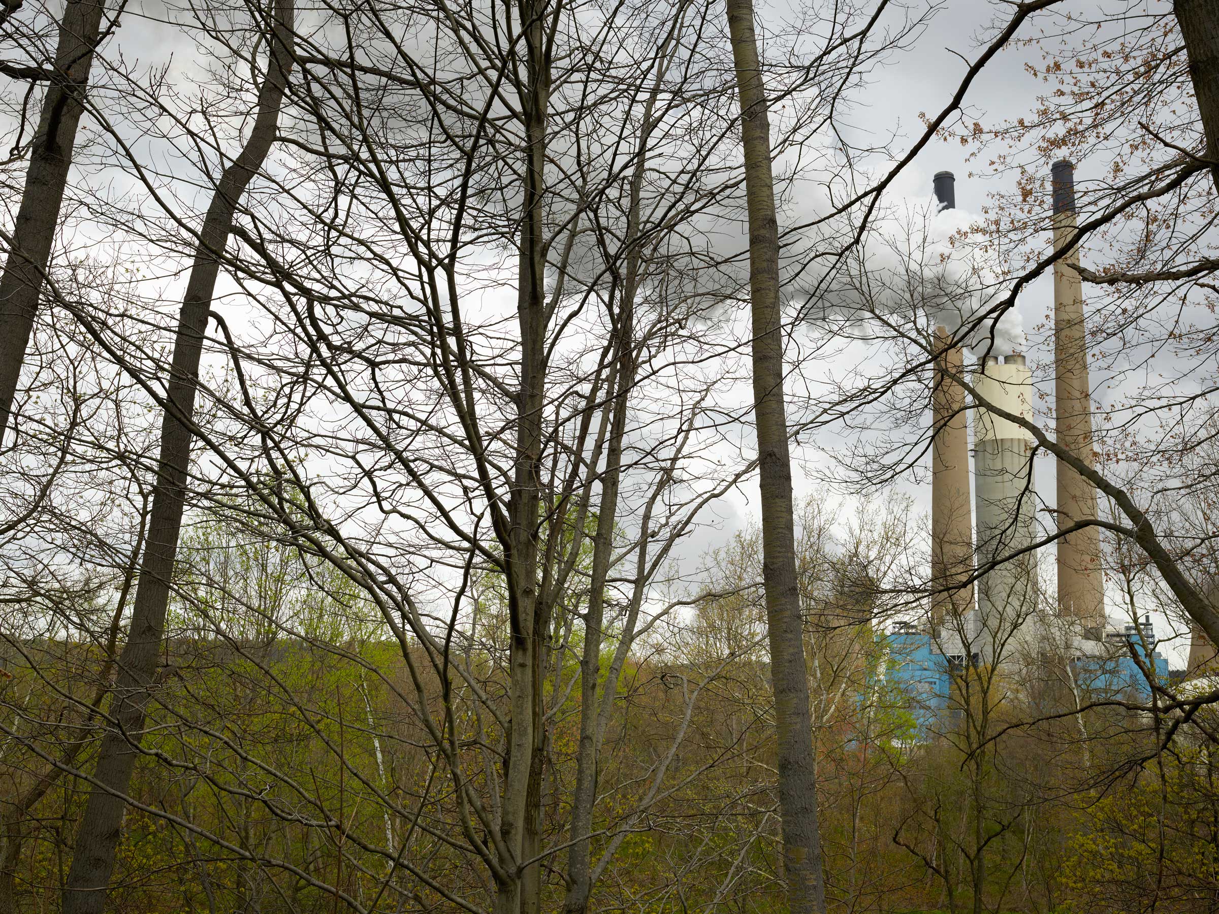 "Conemaugh Power Plant #1 (color)", New Florence, Pennsylvania, USA (2017)