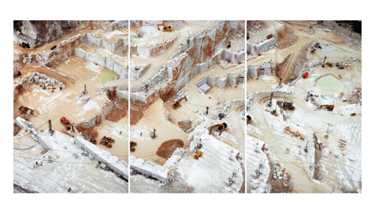"Cava 173, Carrara Triptych", Carrara, Italy (2012)