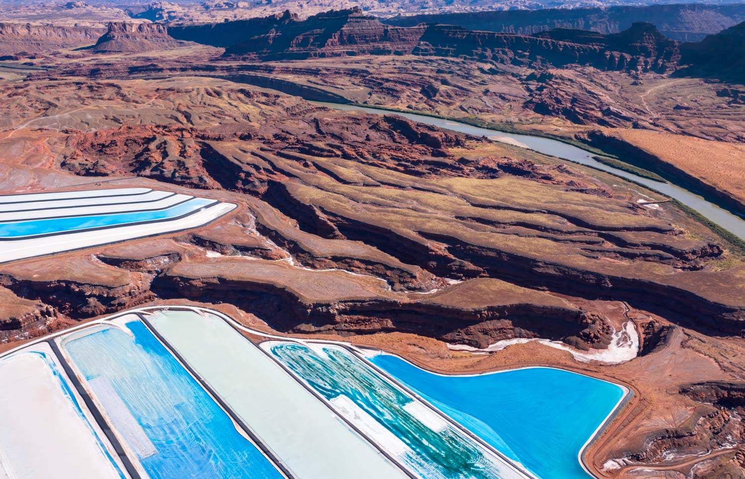 "Potash Mine and Colorado River #1", Moab, Utah, USA (2019)