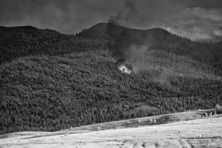 "Spotfire in Infrared", Canyon Creek Fire, Malheur National Forest, Oregon, USA (2015)