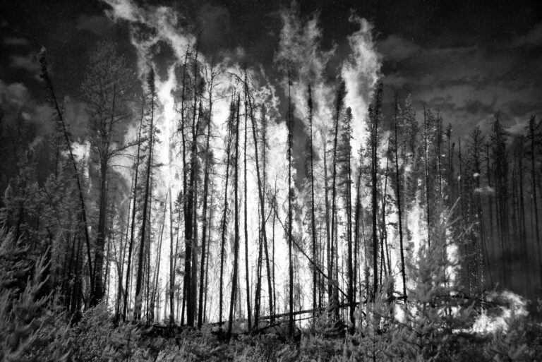 "Wildfire Infrared #1", Fort Providence, Northwest Territories, Canada (2015)