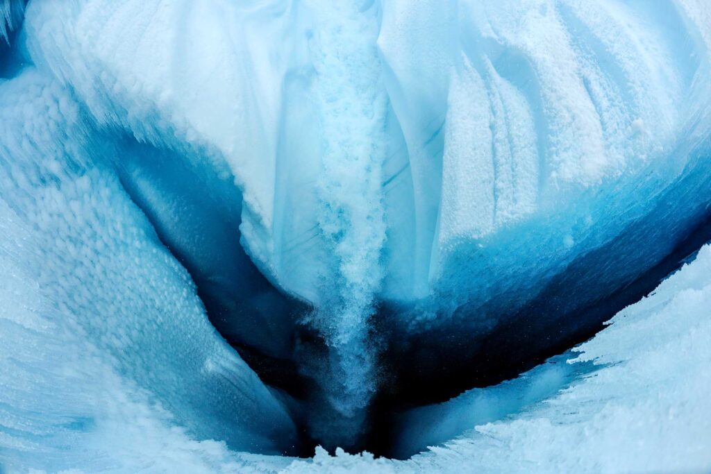 "Survey Canyon Waterfall", Greenland Ice Sheet, Greenland (2009)