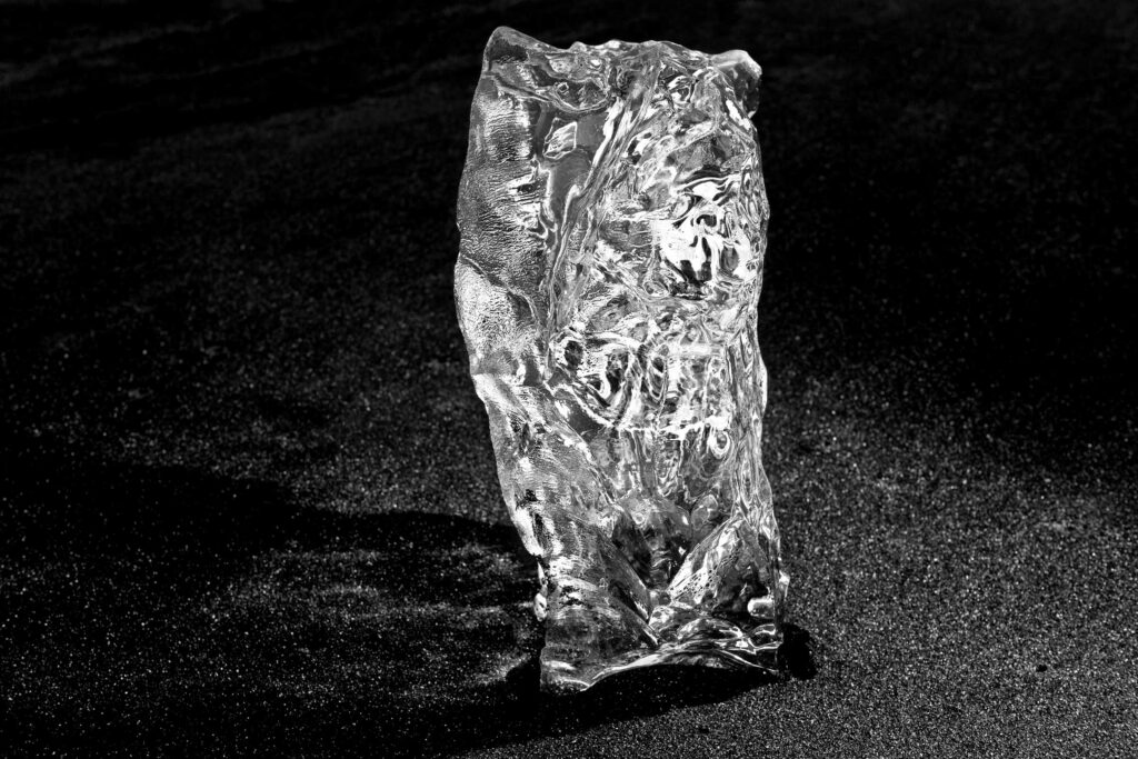 "Ice Diamond #4 (The Owl)", Jökulsárlón, Iceland (2011)