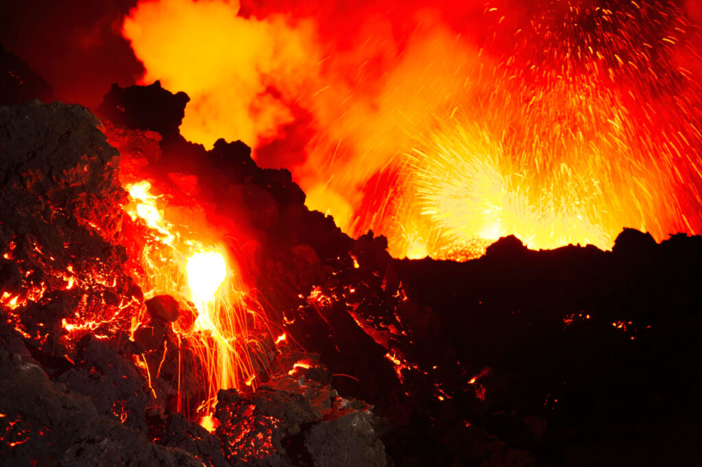 "Fimmvörðuháls Eruption #7", Eyjafjöll, Iceland (2010)