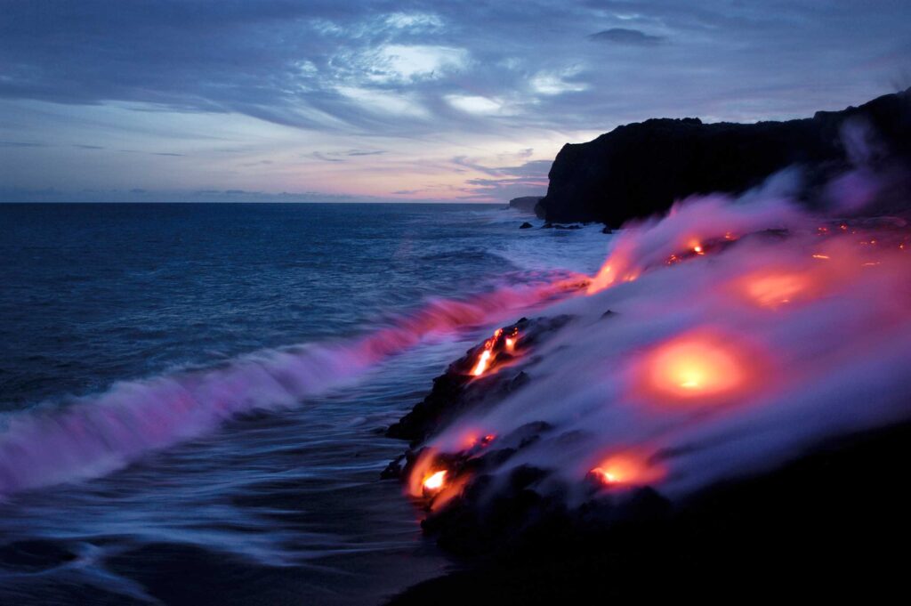 "Highcastle Ocean Entry #2", Mother's Day Flow, Hawai'i, USA (2002)