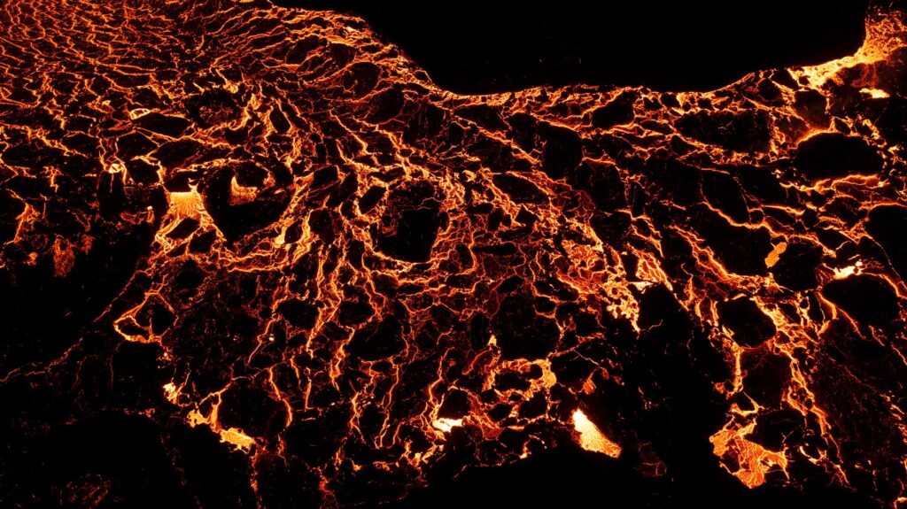 "Iceland Lava Flow 2022 #2", Fagradalsfjall, Iceland (2022)