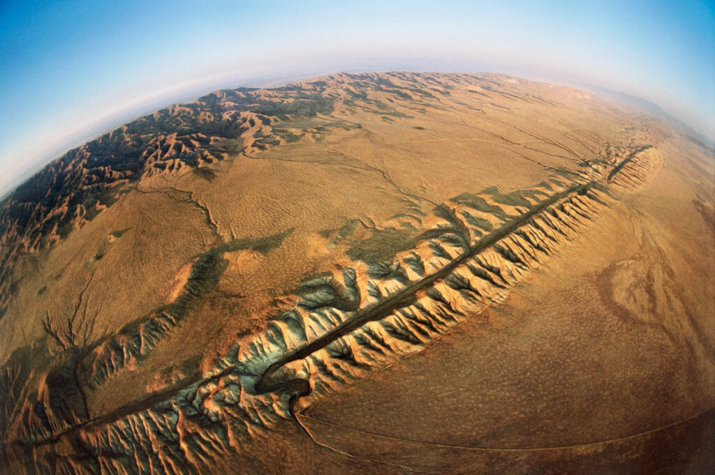 "San Andreas Fault", Carrizo Plan, California, USA (1986)