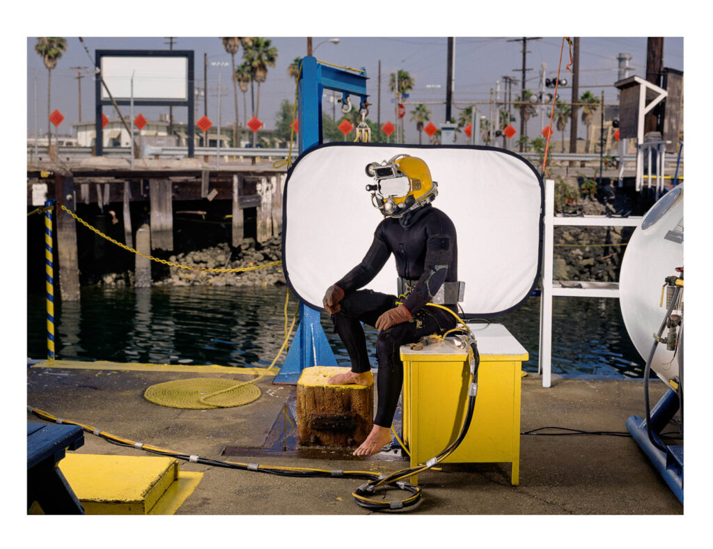 "Industrial Diver #1", Long Beach, California, USA (1996)