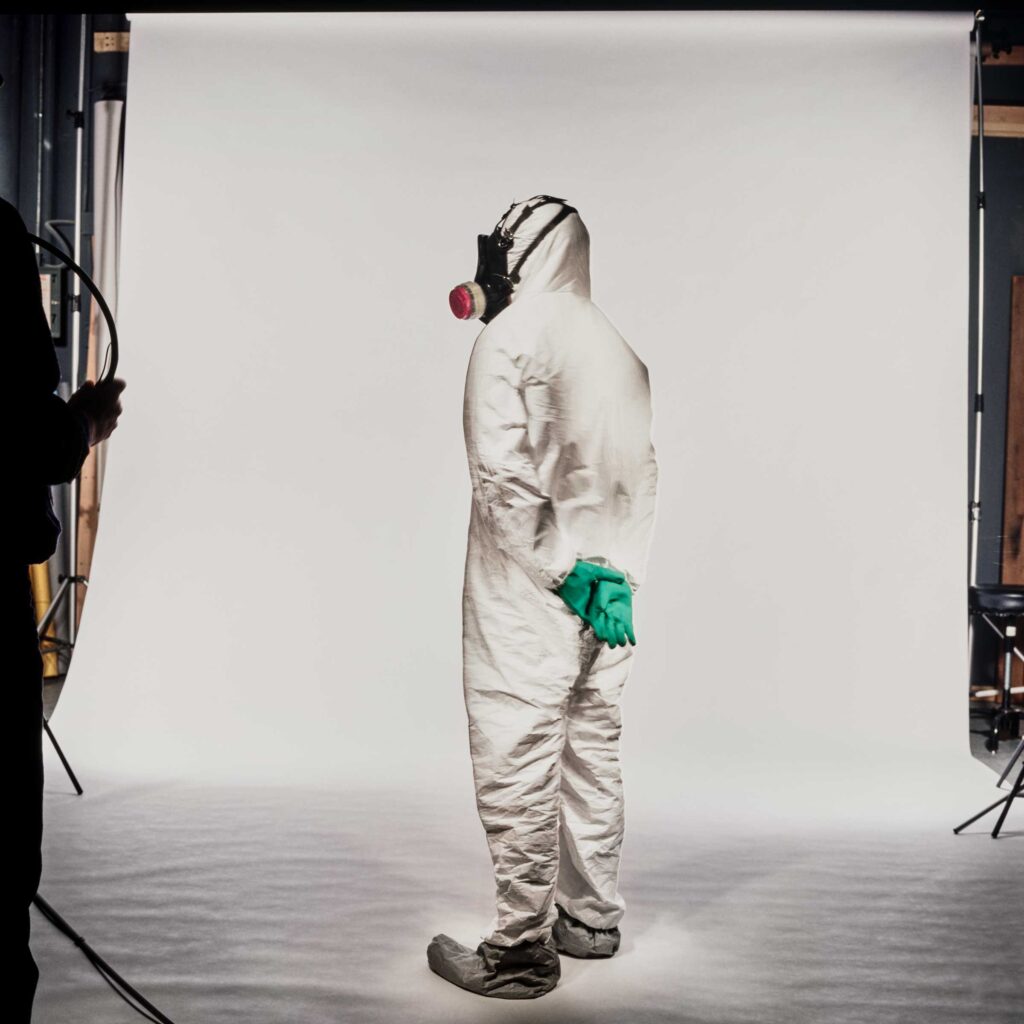 "Toxic Waste Worker #2", Rocky Flats, Colorado, USA (1993)