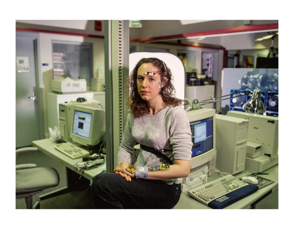 "Wearable Computer (Mona Lisa)", Media Lab, Massachusetts Institute of Technology, Cambridge, Massachusetts, USA (1996)