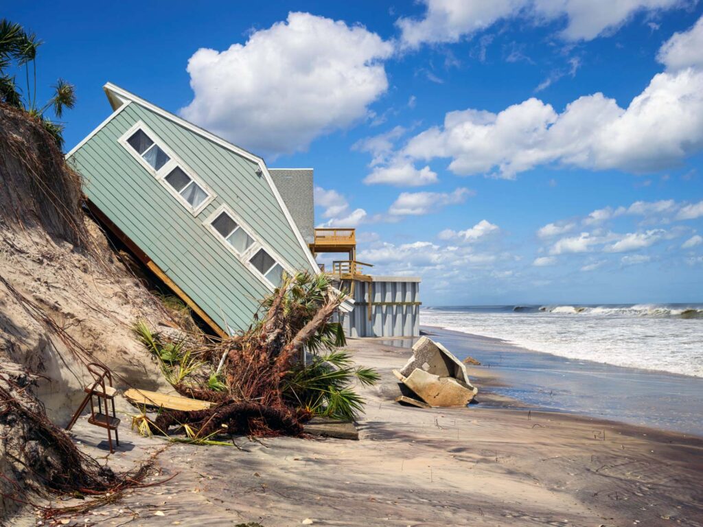 "Fallen House after Hurricane Irma #1", South Ponte Vedra, Florida, USA (September 12, 2017)