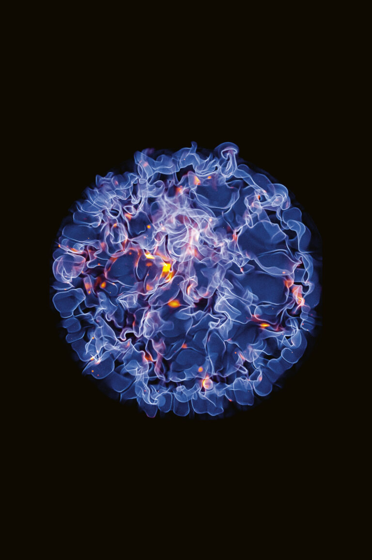 "Fire Wheel #3", Missoula Fire Lab, Missoula, Montana, USA (2015)