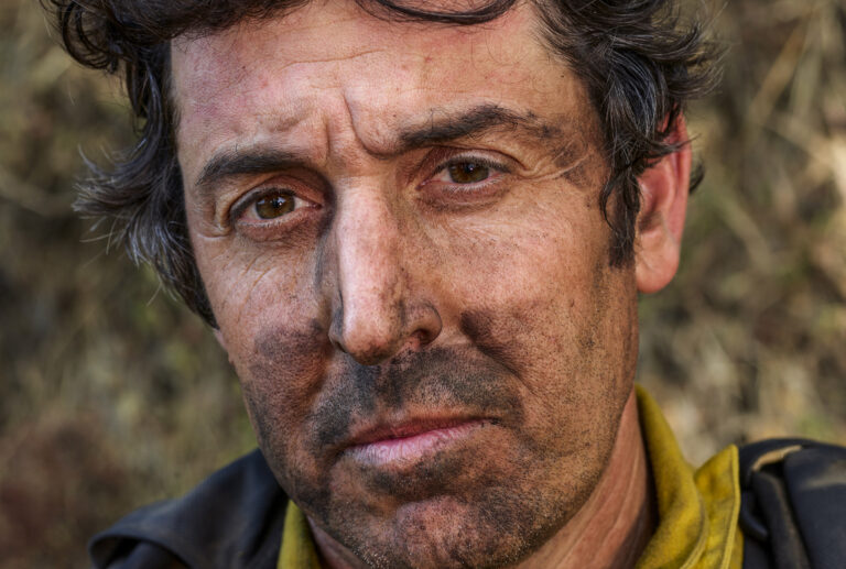 "Battalion Chief Tony Howard", Strike Team 911OC from Mendocino Country, Soberanes Fire, Los Padres National Forest, California, USA (August 5, 2016)