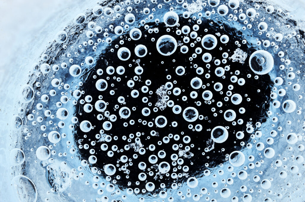 "Fossil Air Bubbles", Greenland (July 14, 2008)