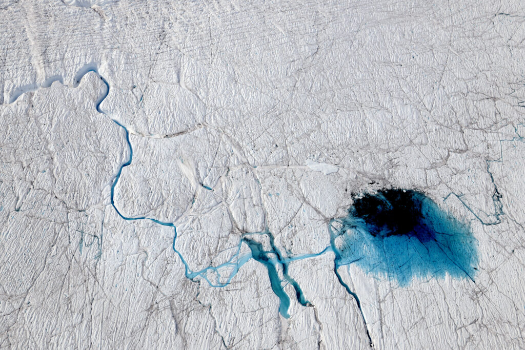 "Lake Meighan and Survey Canyon", Greenland Ice Sheet, Greenland (2009)