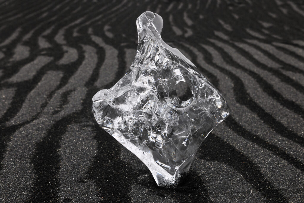 "Ice Diamond #7 (The Zebra)", Jökulsárlón, Iceland (June 16, 2011)