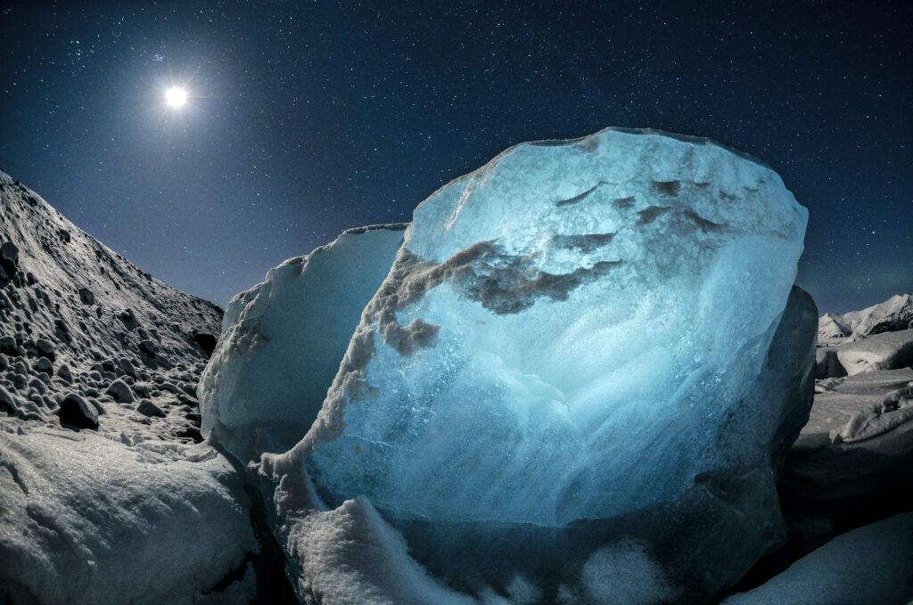 "Ice Diamond #1", Jökulsárlón, Iceland (March 2, 2009)