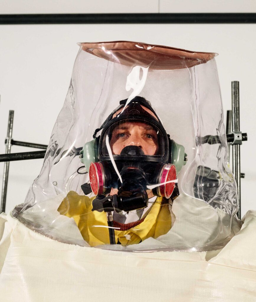 "Nuclear Radiation Worker", Rocky Flats, Colorado, USA (1996)
