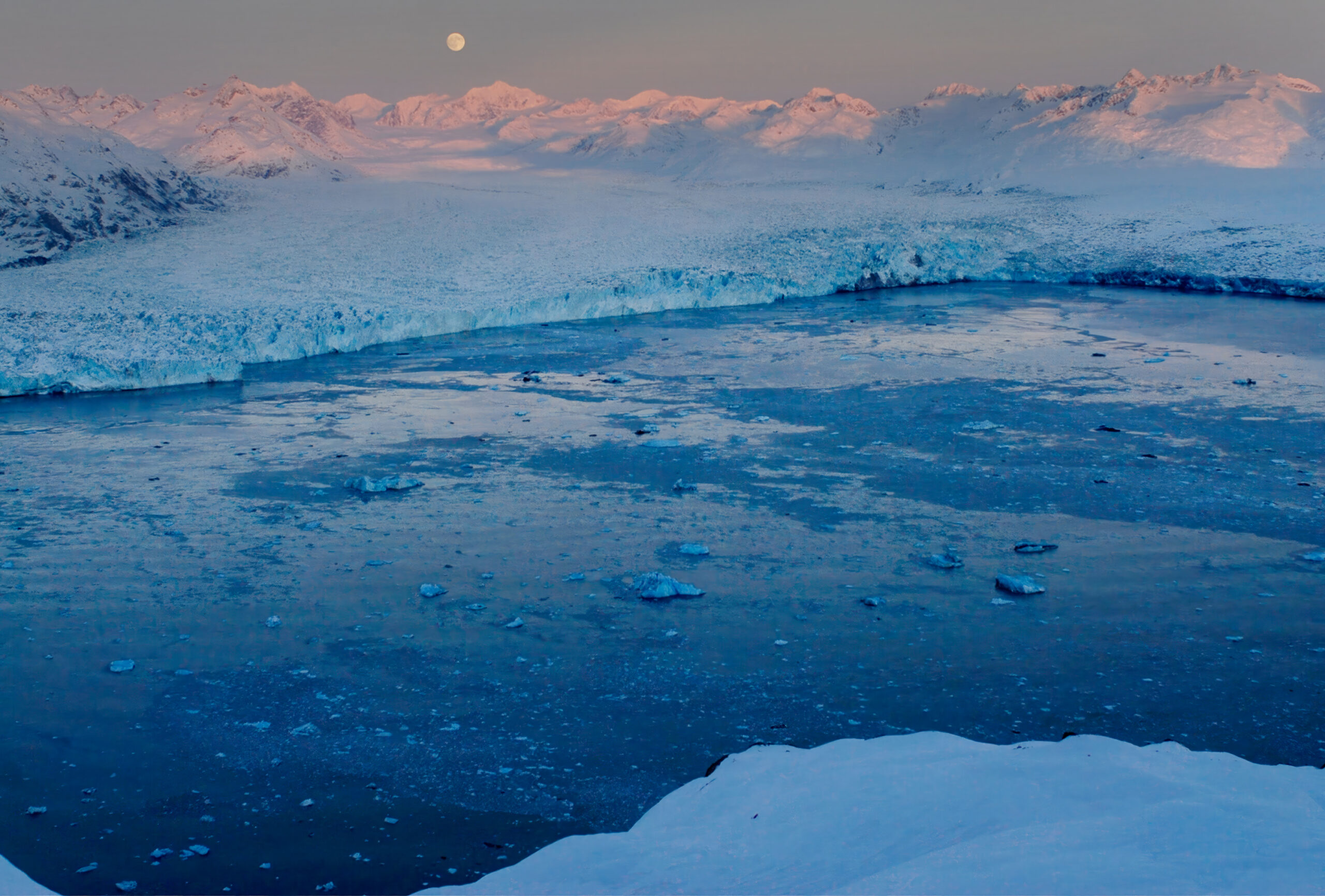 "Columbia Glacier", Prince William Sound, Alaska, USA (January 19, 2011)