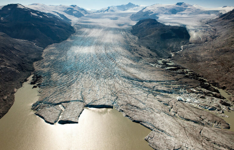 "Bridge Glacier", Coast Mountains, British Columbia, Canada, (September 1, 2009)