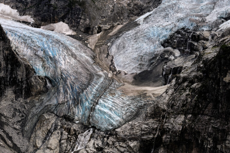 "Tahumming Glacier", Coast Mountains, British Columbia, Canada (September 1, 2008)