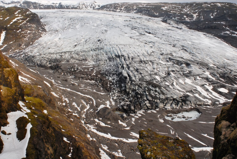 "Sólheimajökull Glacier", Sólheimajökull, Iceland (March 26, 2007)
