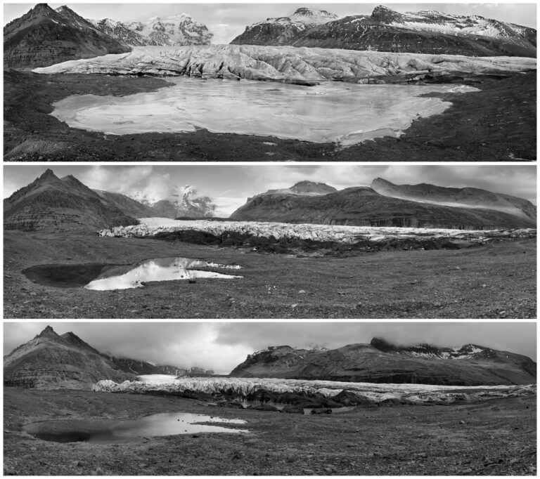 "Svínafellsjökull Glacier", Vatnajökull National Park, Iceland (2005, 2019, 2022)