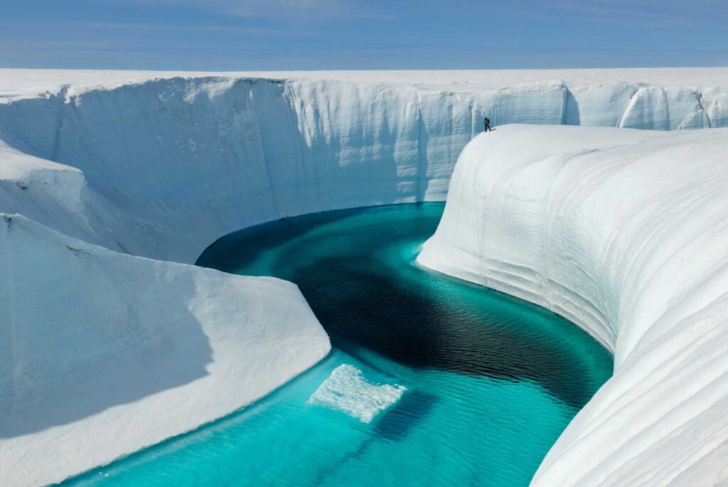 "Birthday Canyon #4", Greenland Ice Sheet, Greenland (2009)